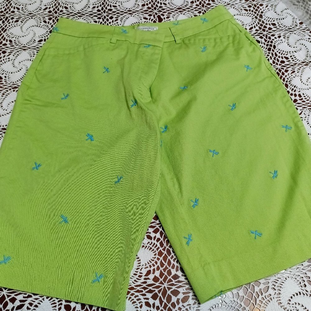 NWOT Charter Club Women's Embroidered Classic Fit, Tummy Slimming,